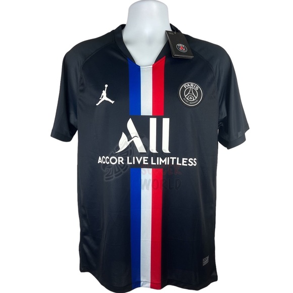 NEW Jordan Neymar Jr #10 PSG 19/20 4th Mens Soccer Jersey Jumpman - Picture 7 of 8